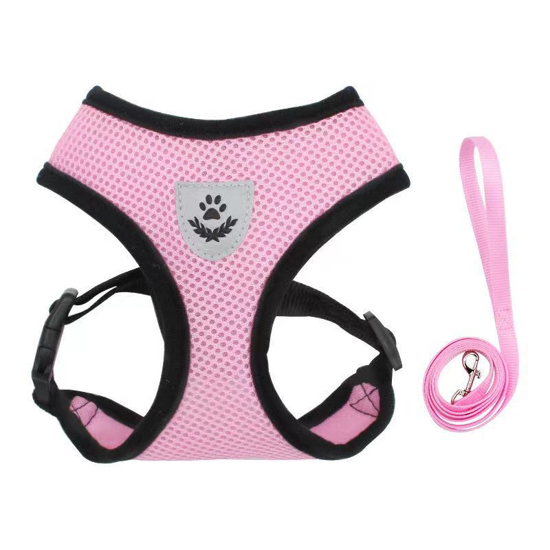 Dog Chest Harness and Leash - Chiens Royaux