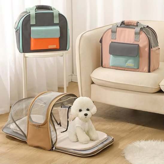 Dog transport bag | Hands - Free Comfort - Chiens Royaux