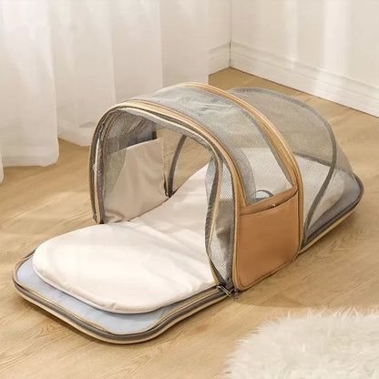 Dog transport bag | Hands - Free Comfort - Chiens Royaux
