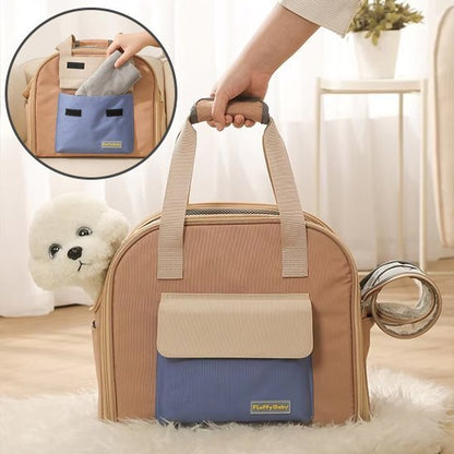 Dog transport bag | Hands - Free Comfort - Chiens Royaux