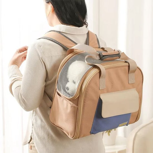 Dog transport bag | Hands - Free Comfort - Chiens Royaux