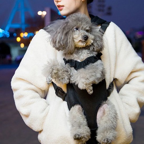 Dog transport bag | Hands - Free Comfort - Chiens Royaux