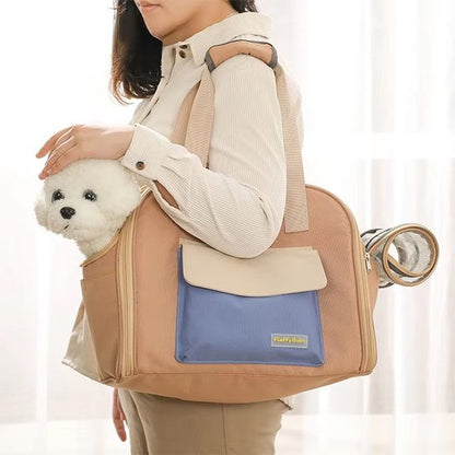 Dog transport bag | Hands - Free Comfort - Chiens Royaux